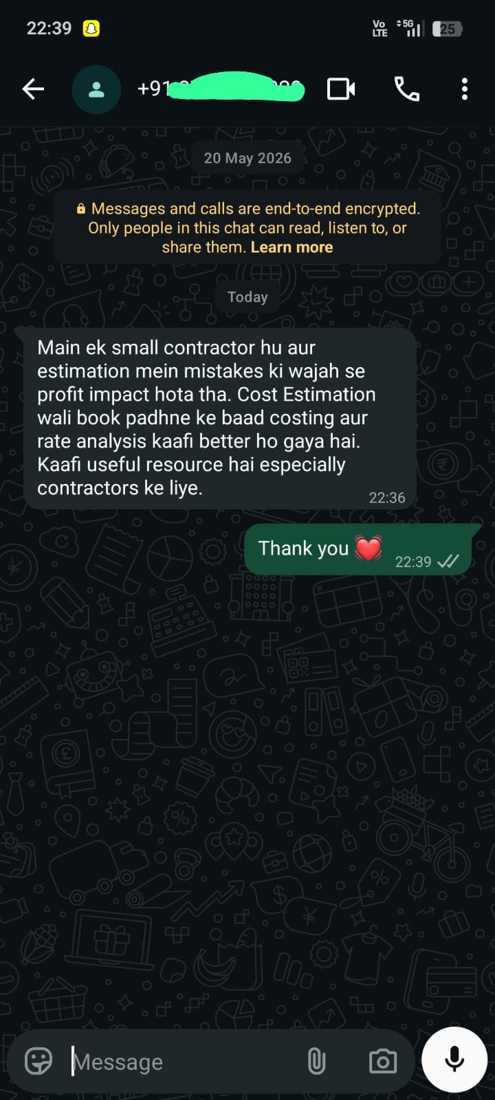 Learner feedback message 3